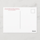 De groeten van Santa Cruz. Briefkaart (Achterkant)