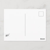 De groeten van Santa & Rudolf Season Briefkaart (Achterkant)