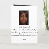 De Groeten van Seasong Feestdagen Kaart (Achterkant)