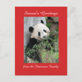 De Groeten van seizoenen van Familie, Briefkaart (Voorkant)