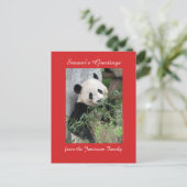 De Groeten van seizoenen van Familie, Briefkaart (Staand voorkant)