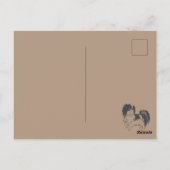 De groeten van Shih Tzu Briefkaart (Achterkant)