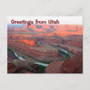 De groeten van Utah: State Park 3 Briefkaart