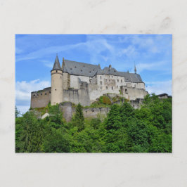 De groeten van Vianden Castle. Briefkaart