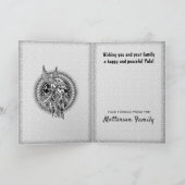 De groeten van Viking Heathens personaliseren Kaart (Binnen)