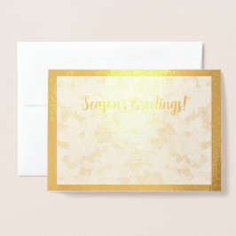 De Groetings Business Holiday van Elegant Season Folie Kaarten