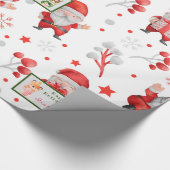 De groeven en de Fox passen Tekst en Naam aan Cadeaupapier (Hoek)