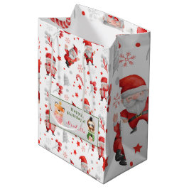 De groeven en de Fox passen Tekst en Naam aan Medium Cadeauzakje