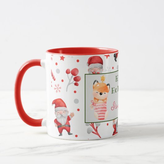 De groeven en de Fox passen Tekst en Naam aan Mok (Links)