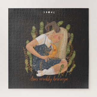 De groeven passen naam 12 tekens van het ontwerp v legpuzzel