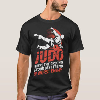 De grond is je ergste vijand Martial Karate Kunst T-shirt