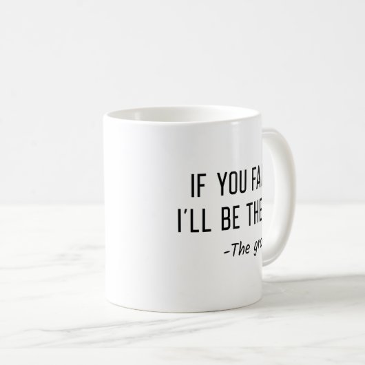 De grond koffiemok (Voorkant rechts)