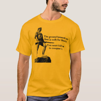 De grond onder mijn voeten t-shirt