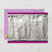 de grond van de UR Briefkaart (Voorkant / Achterkant)