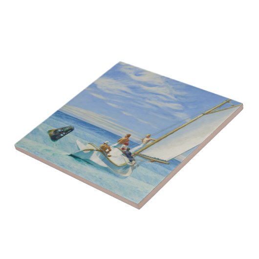 De grond zwelt tegeltje (Zijkant)