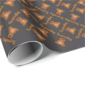 De grondhog moet sterven! cadeaupapier (Rol Hoek)