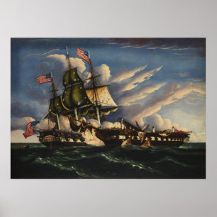 De Grondwet en de Guerriere (Vibrant) Poster