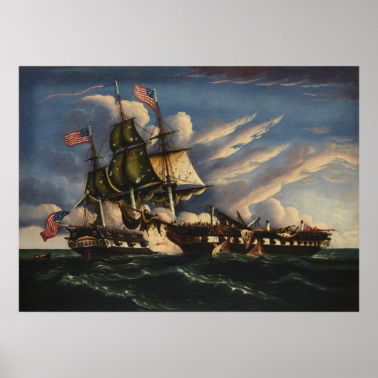 De Grondwet en de Guerriere (Vibrant) Poster (Voorkant)