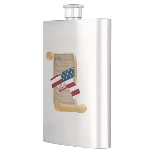 De Grondwet Heupfles (Links)