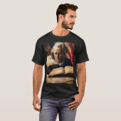 De grondwet interpreteren door pragmatisme t-shirt (Voorkant volledig)