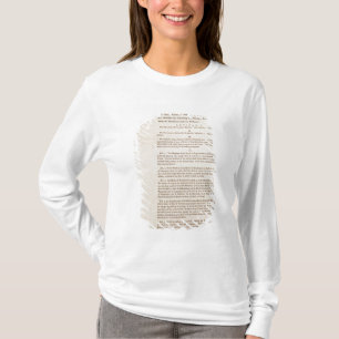 De grondwet van de Verenigde Staten, 1787 T-shirt