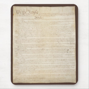 De grondwet van de Verenigde Staten, wij het volk Muismat