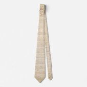 De grondwet van de Verenigde Staten, wij het volk Stropdas (Voorkant)