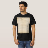 De grondwet van de Verenigde Staten, wij het volk T-shirt (Voorkant volledig)