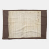 De grondwet van de Verenigde Staten, wij het volk Theedoek (Horizontaal)