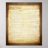 De grondwet van de VS Poster (Voorkant)