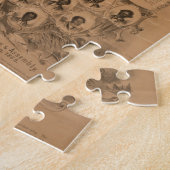 De Grondwet van Louisiana en de leden van de Conve Legpuzzel (Zijkant)