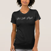 De Grondwet-Wij Het Volk T-shirt (Voorkant)