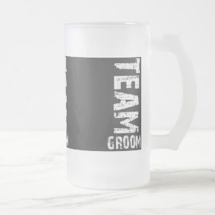 De Groom Extra Grote van het team Tekst Matglas Bierpul