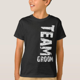 De Groom Extra Grote van het team Tekst T-shirt