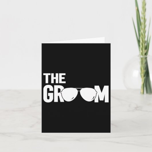 De Groom Kaart (Voorkant)