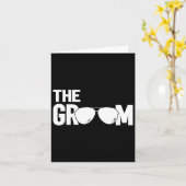 De Groom Kaart (Gele Bloem)