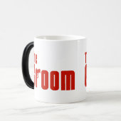 De Groom (maffia Red) Magische Mok (Voorkant links)