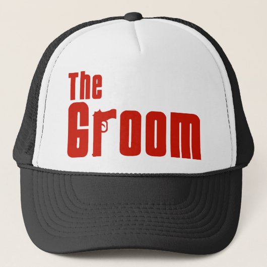 De Groom (maffia Red) Trucker Pet (Voorkant)