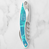 De Groom Naam van de Beach Weddenschap Kurkentrekker (Achterkant)