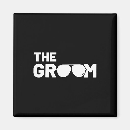 De Groom Squat Bachelor Supplies Party Weddenschap Magneet (Voorkant)