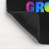 De Groom Tie Dye Cool Shades Funny Bachelor Party Muismat (Hoek)