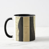 De Groom "Zijne" (ivoor) bruiloft Mok (Links)