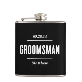 De Groomsman | Weddenschap Heupfles