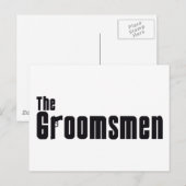 De Groomsmen (maffia) Briefkaart (Voorkant / Achterkant)