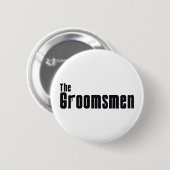 De Groomsmen (maffia) Ronde Button 5,7 Cm (Voorkant /achterkant)