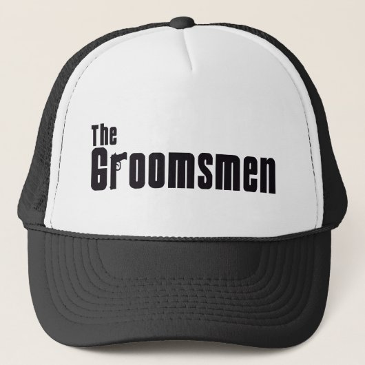 De Groomsmen (maffia) Trucker Pet (Voorkant)