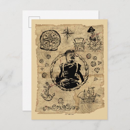 De Groot-Brittannië van de Goonies Briefkaart (Voorkant / Achterkant)