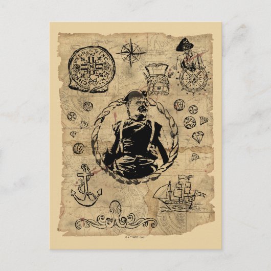 De Groot-Brittannië van de Goonies Briefkaart (Voorkant)