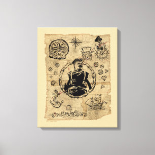 De Groot-Brittannië van de Goonies Canvas Afdruk