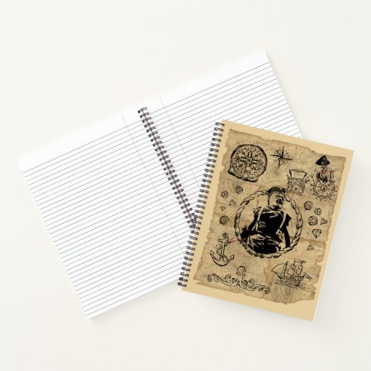 De Groot-Brittannië van de Goonies Notitieboek (Binnen)